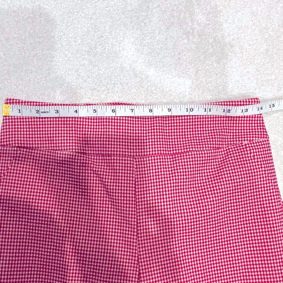 NWOT GINGHAM CUFFED PANTS - Picture 5 of 6